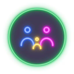 Neon icon: Kids & Family party games