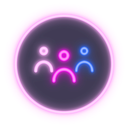 Neon icon: Large Groups party games