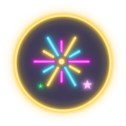 Neon icon: New Year / Holidays party games